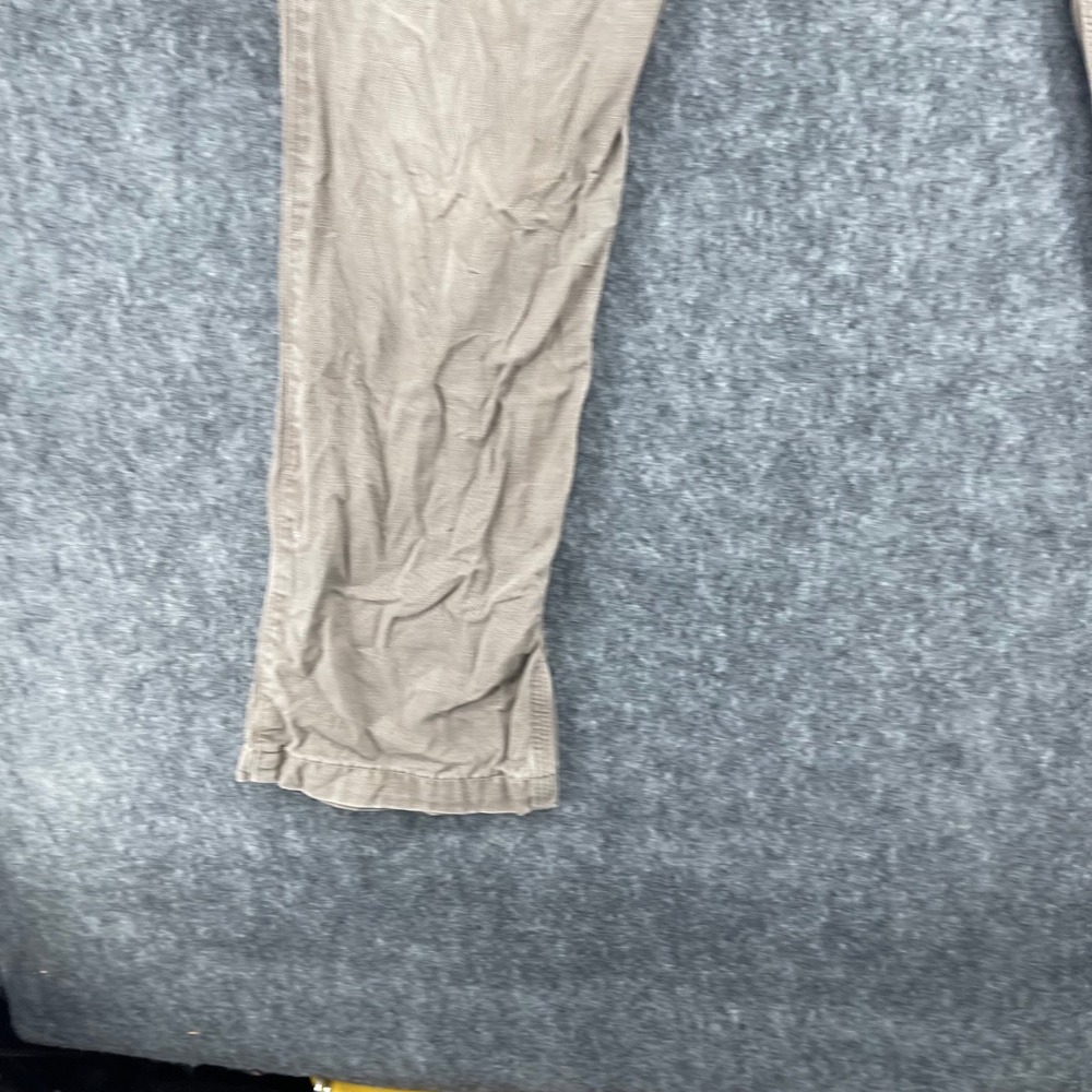 Carhartt Pants Mens 33x30 Canvas Work Pants Straight Leg Distressed Carpenter - Picture 8 of 16